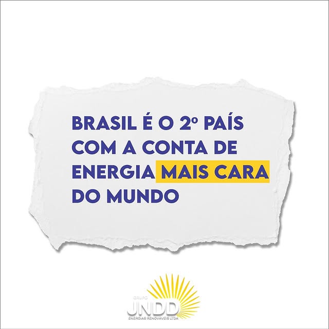 2º país com energia mais cara do mundo
