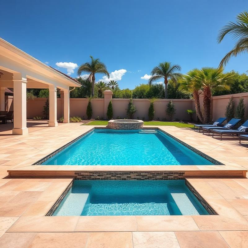 Piscina de Fibra 6x3m